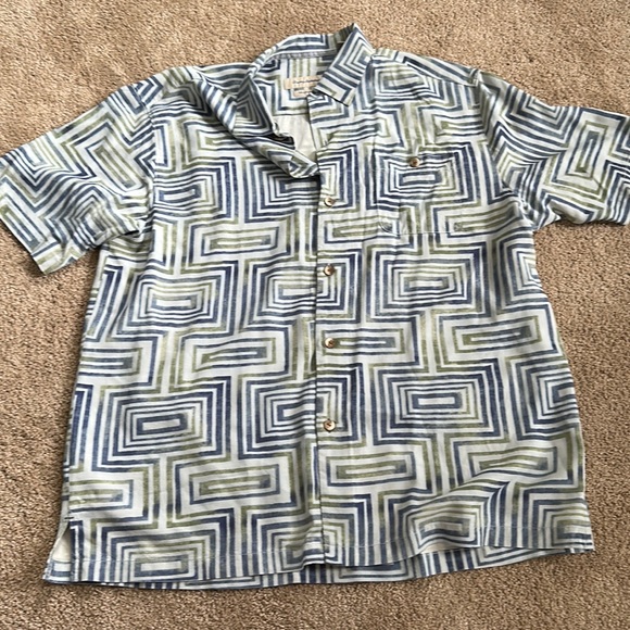 Tommy Bahama Other - Tommy bahama silk button down shirt
